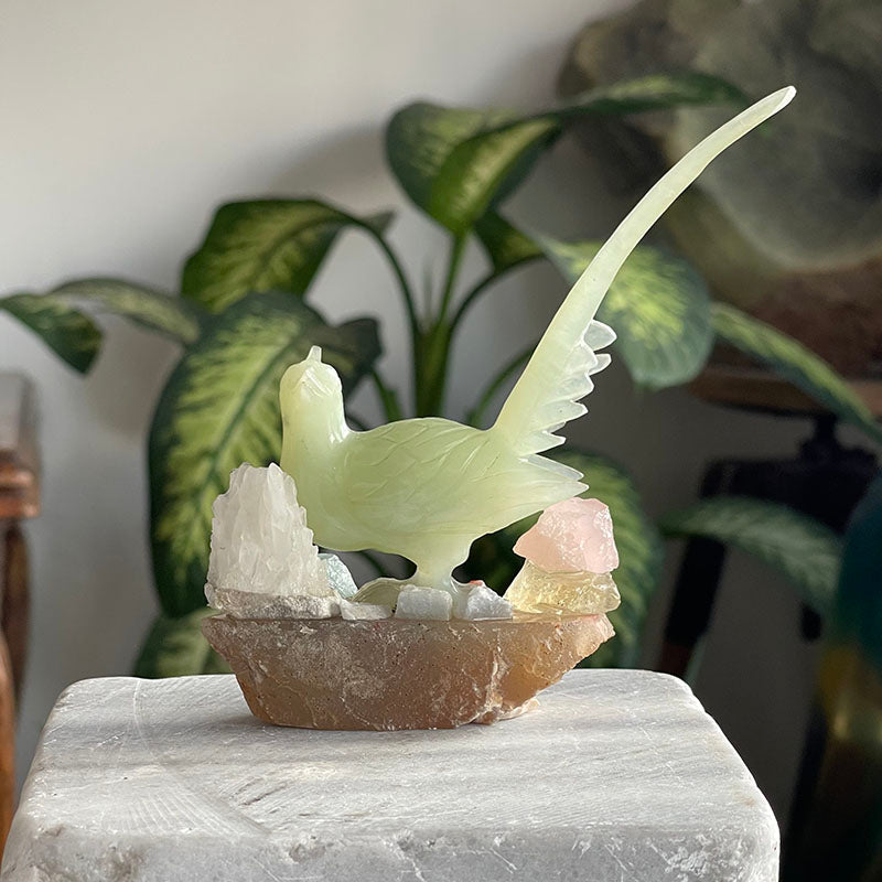 Jade Healing Bird