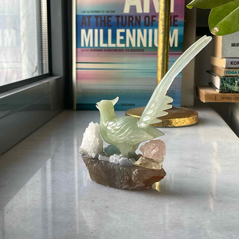 Jade Healing Bird