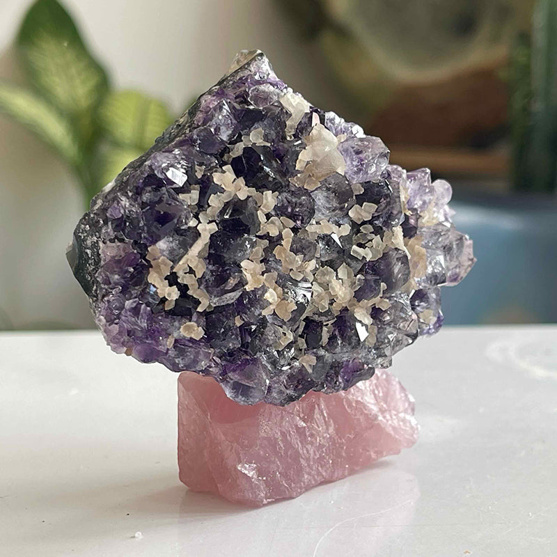 Amethyst &amp; Rose Quartz